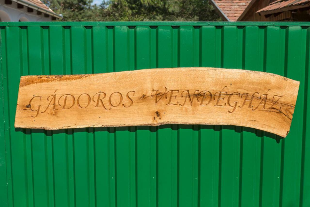 Hotel Gádoros Vendégház Egerszalók Exterior foto